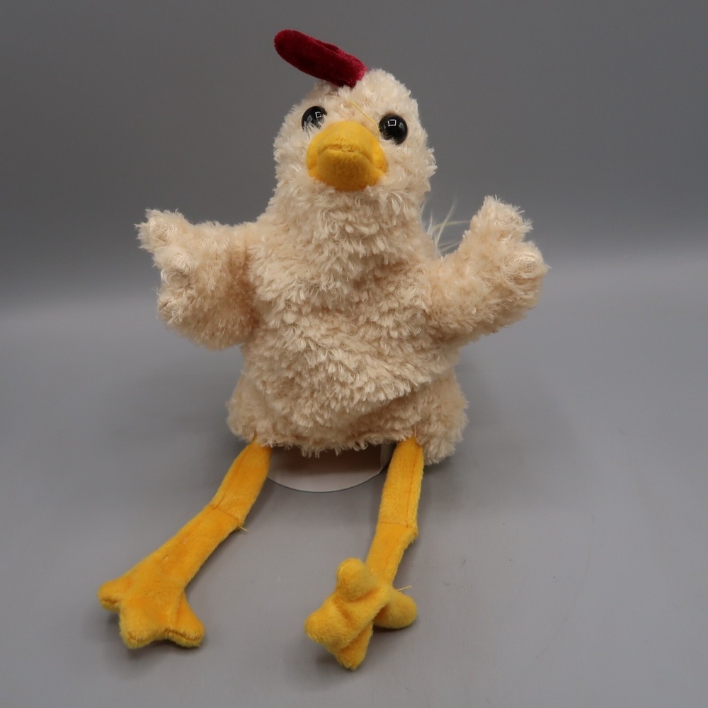 Folkmanis Funky Chicken Hand‎ Puppet Rooster 7 inch